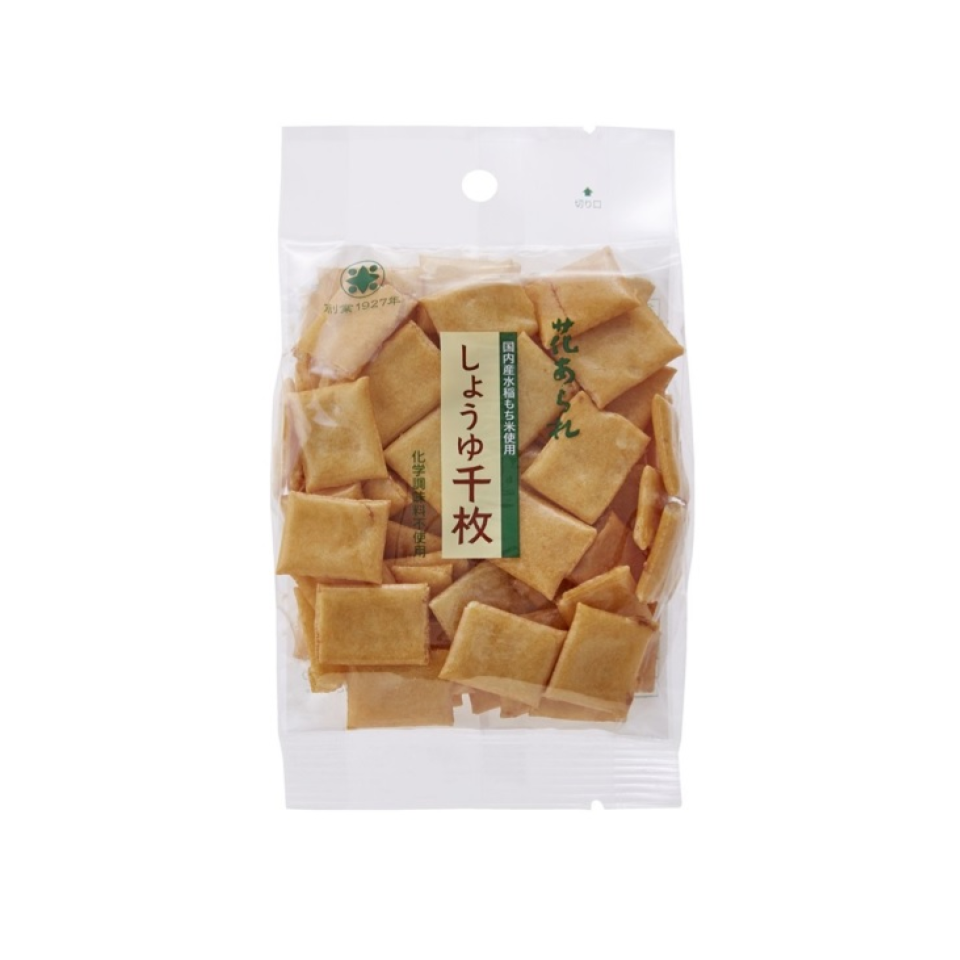 Maruyone Confectionery Hanaarare Soy Sauce Senmai 35g