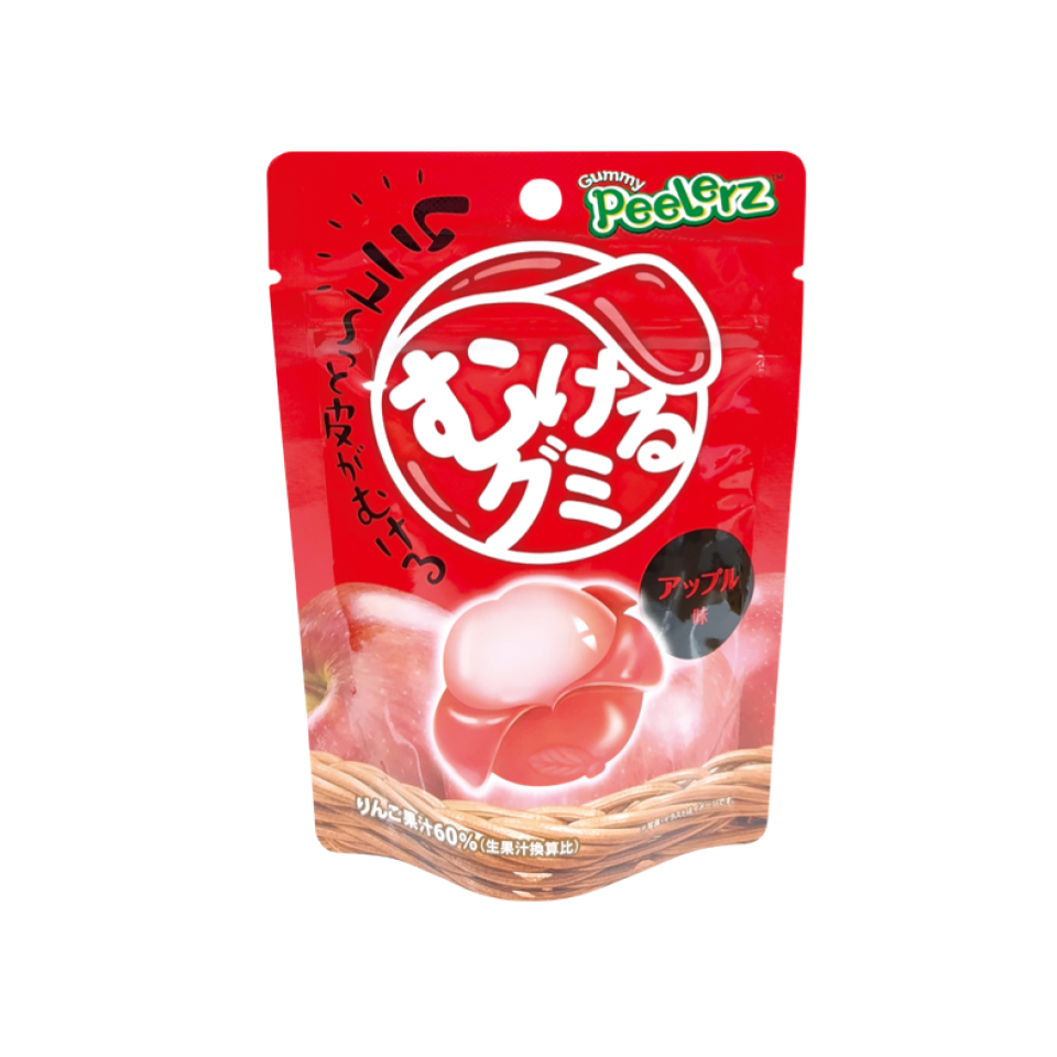 First Japan Peelable Gummy Apple Flavor 40g