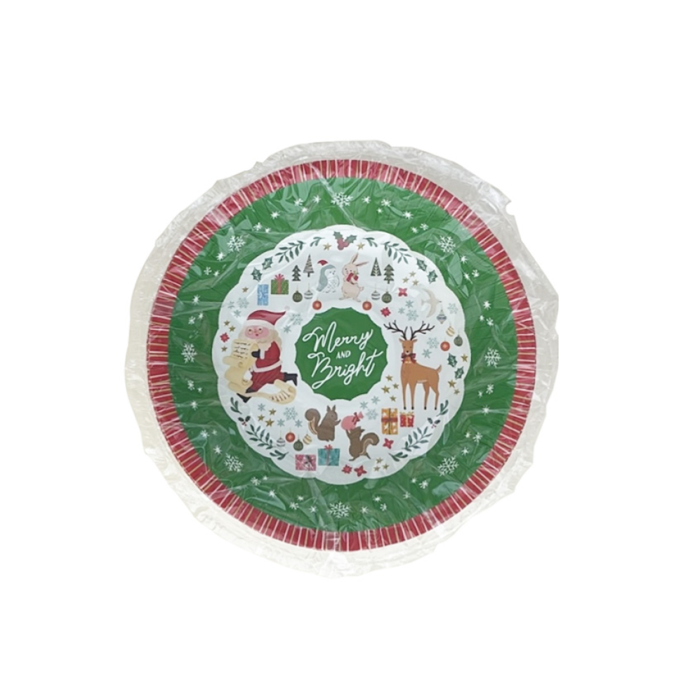 Christmas Paper Bowl 5pcs