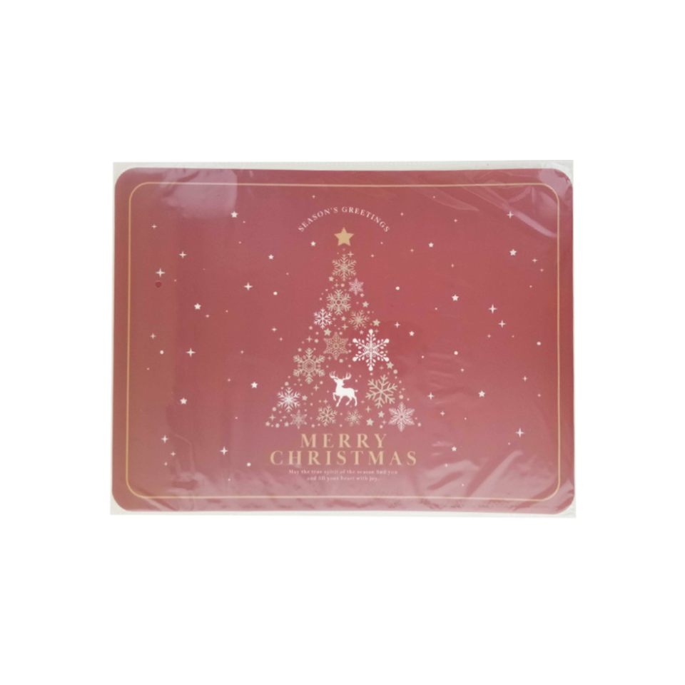 Christmas PP Place Mat Silhouette Design