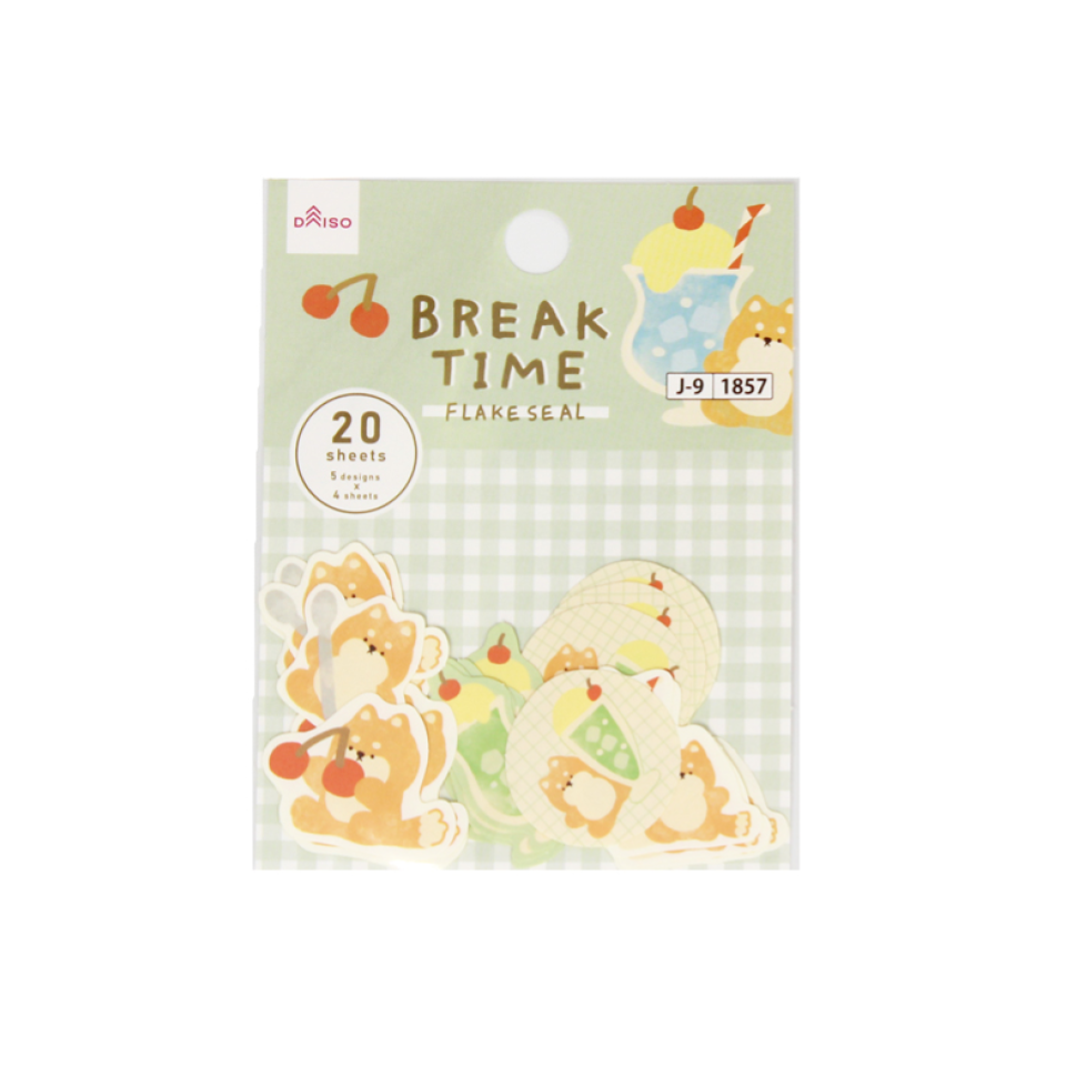 Flake Seal Sweet Animals Dog 2