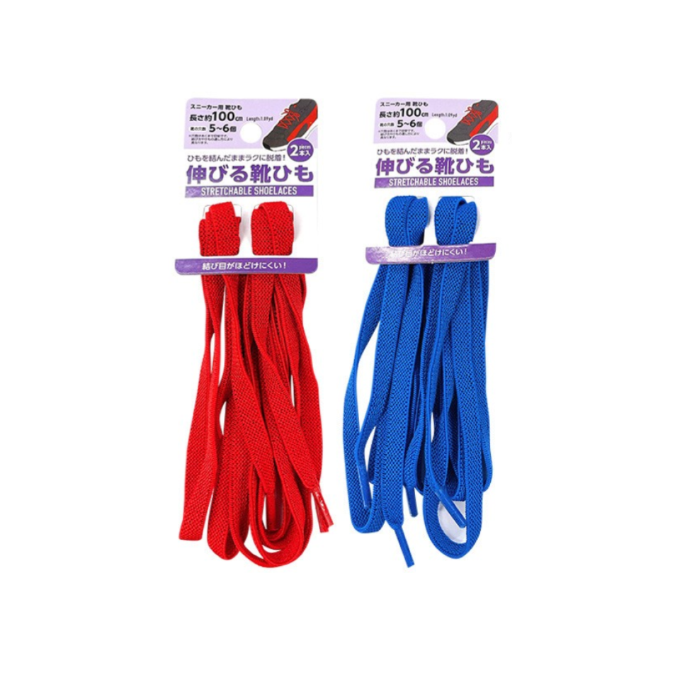Shoestring Strechable Red/Blue