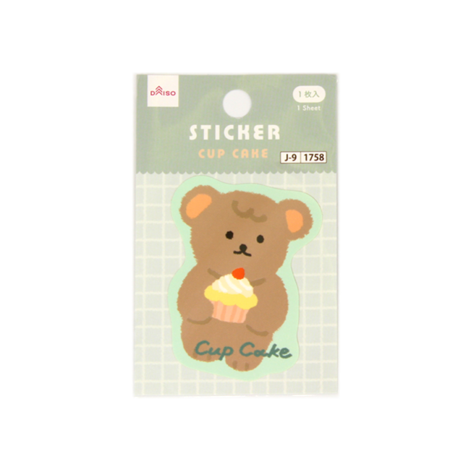 Sticker Sweet Animals Bear
