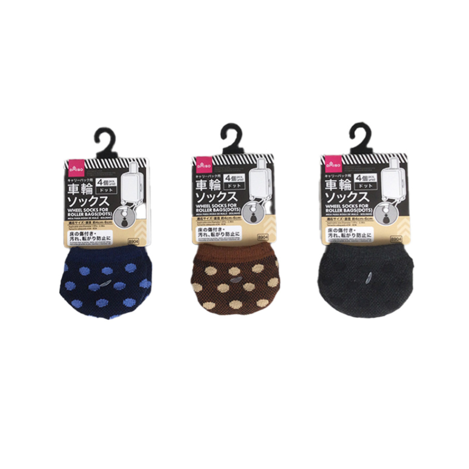 Wheel Socks for Roller Bags Dots