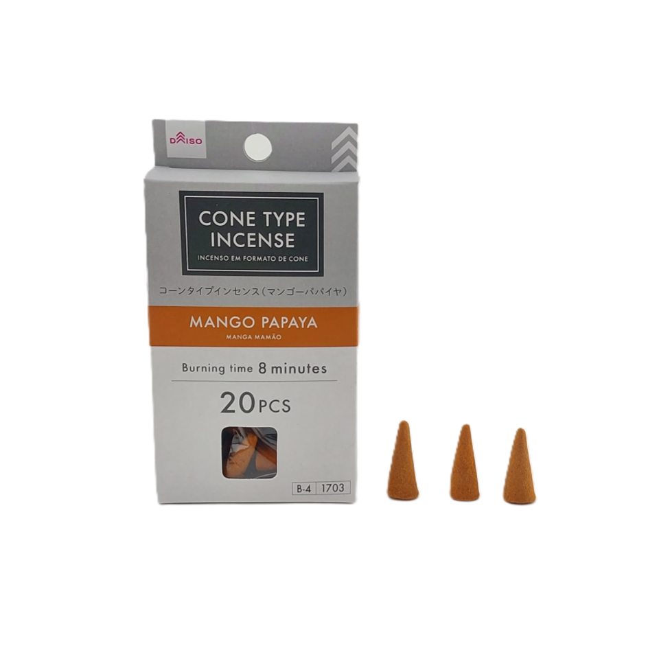 Cone Type Incense Mango Papaya