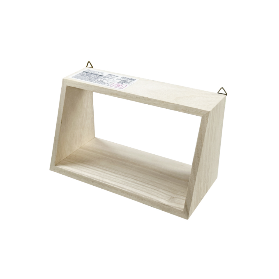 Wooden Wall Interior Box Shape