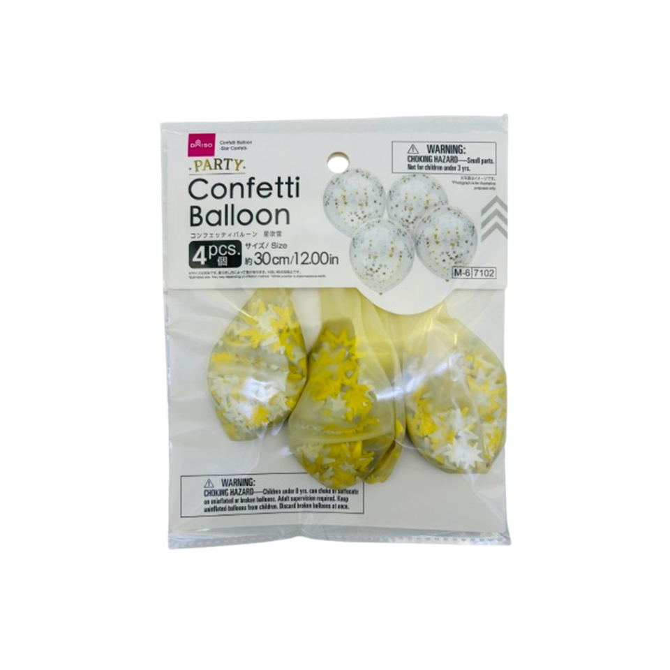 Confetti Balloon Star Confetti 12in