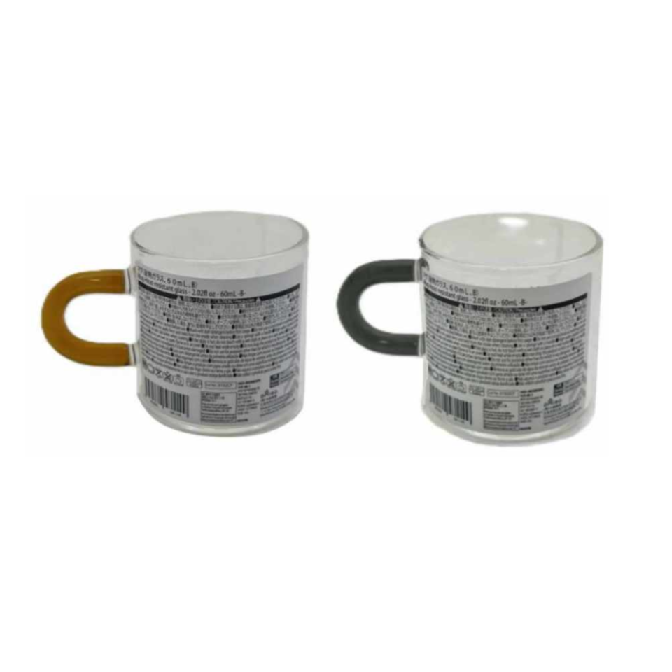 Mug Heat Resistant Glass B 60ml