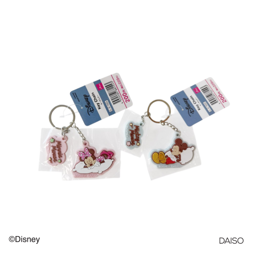 Keychain Mickey/Minnie