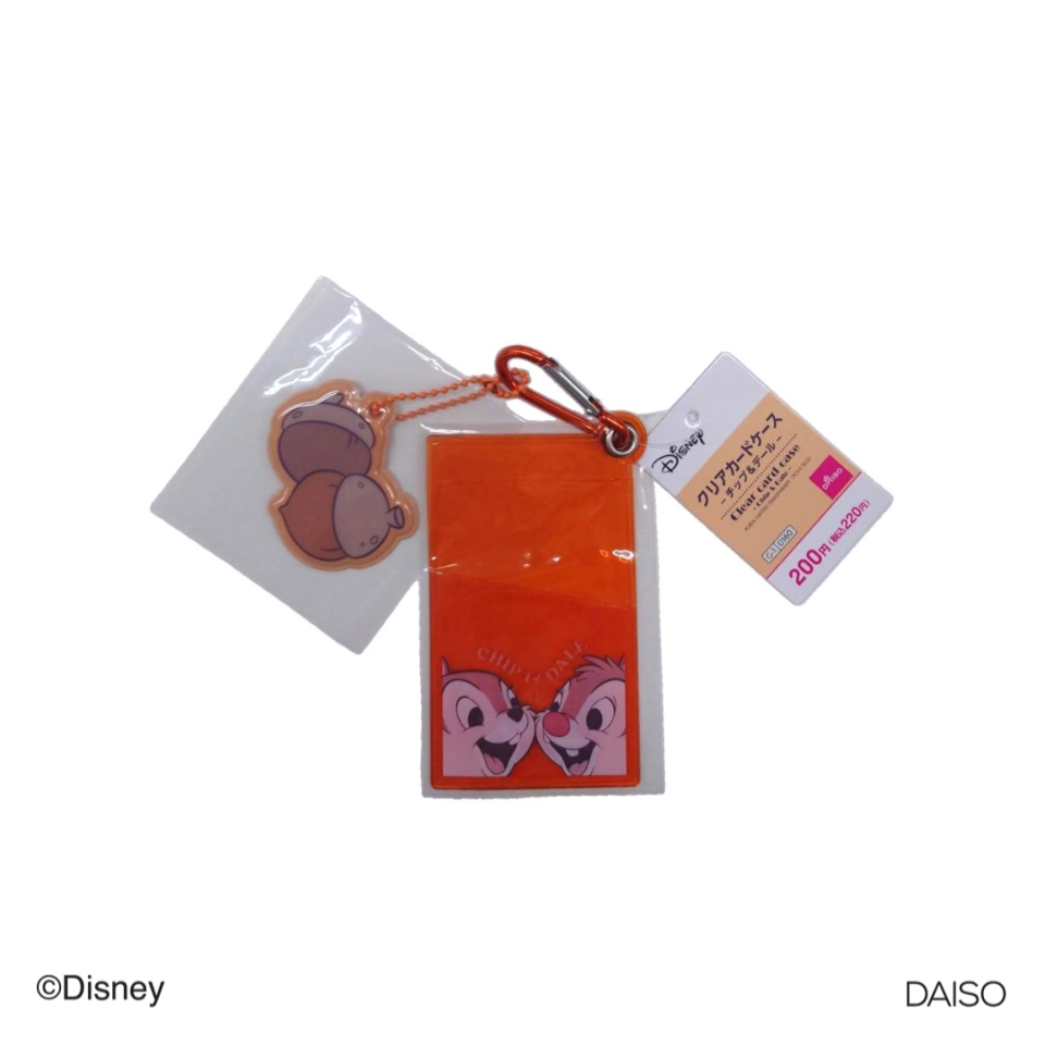 Clear Card Case Chip & Dale