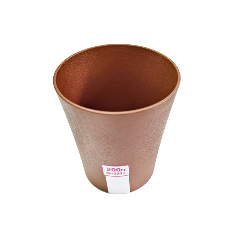 Cup Woodgrain 600ml