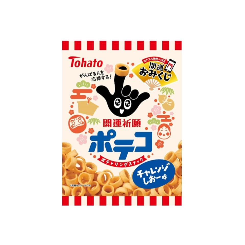 Tohato Lucky Charms Potato Snacks Challenge Salt Flavor 67g
