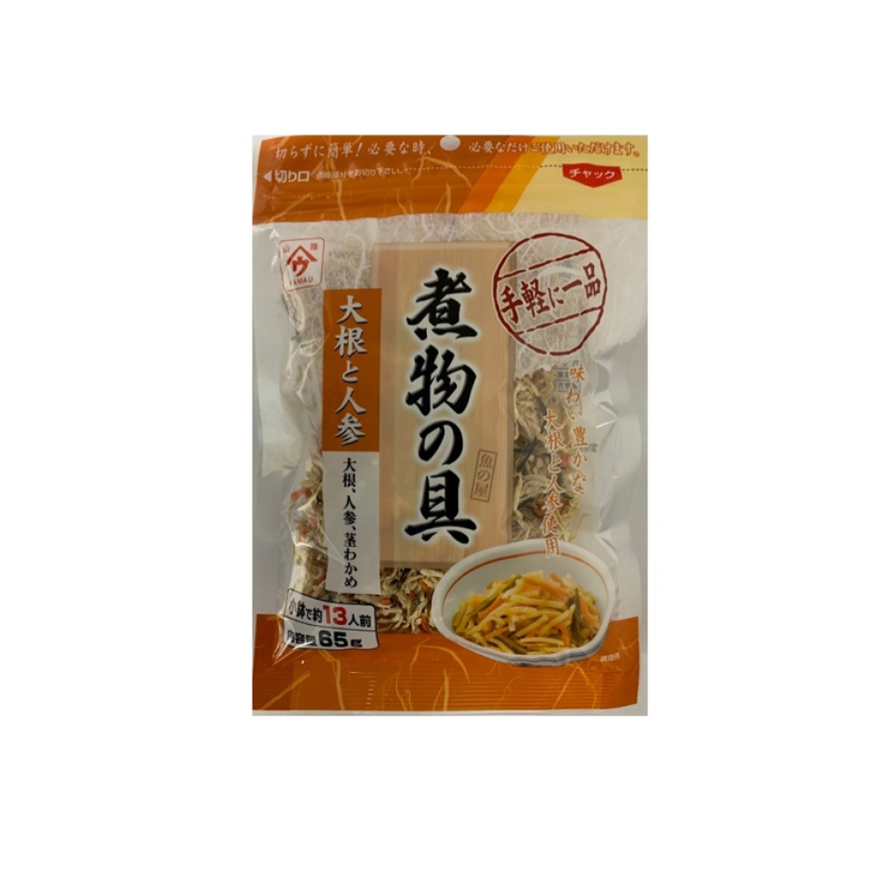 Fish Shop Boiled Ingredients Daikon and Carrot 65g