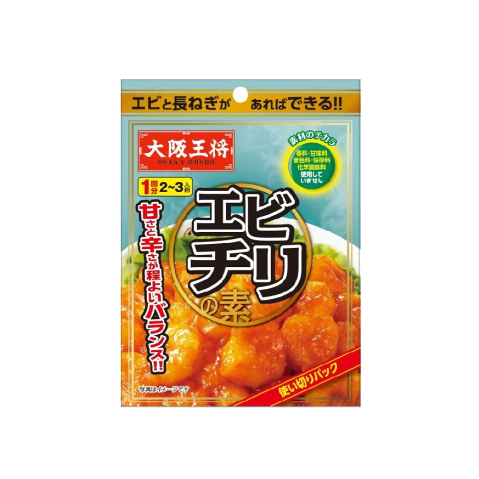 Eat & Osaka Osyo Stir Fried Shrimp in Chilli Sauce 44g