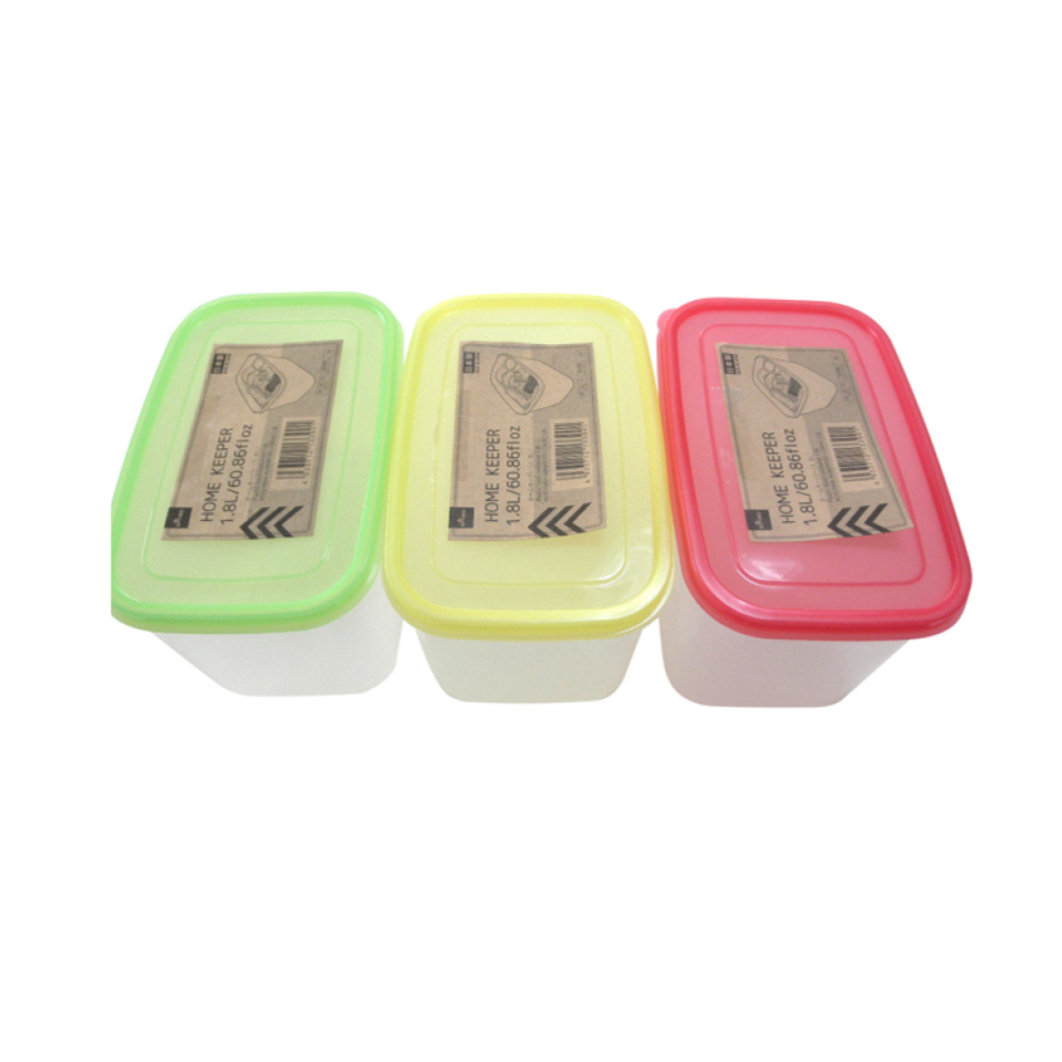 Plastic Food Container 1.8L