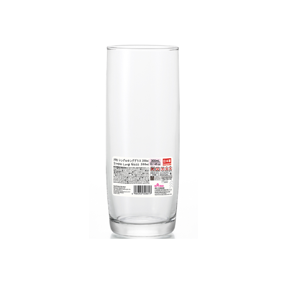 Simple Long Glass 300ml