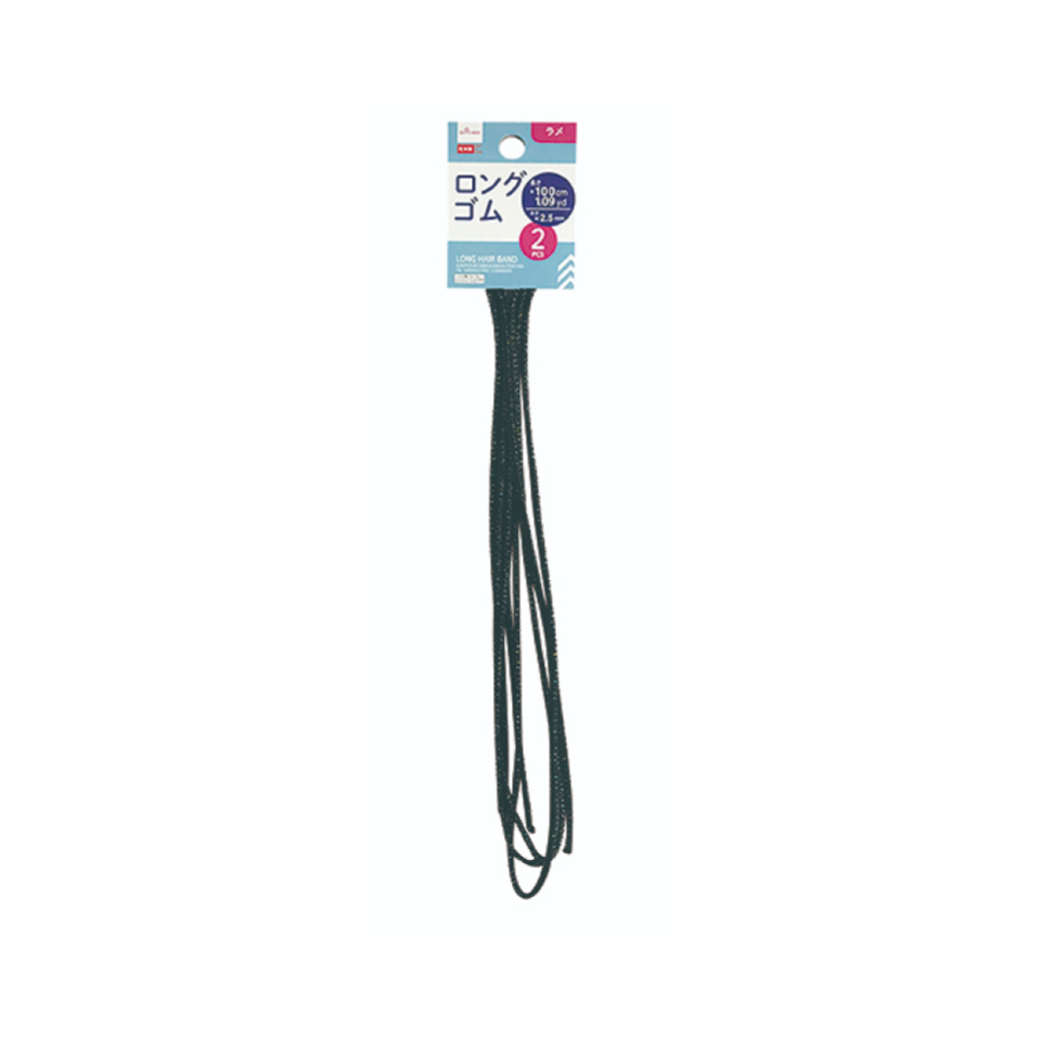 Long Hair Elastic Thin Glitter 1m