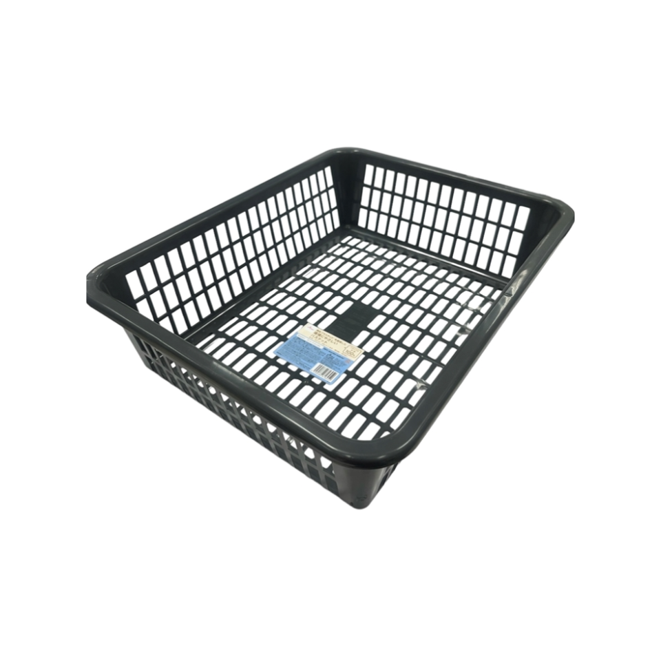 Basket A4 Wide Grey