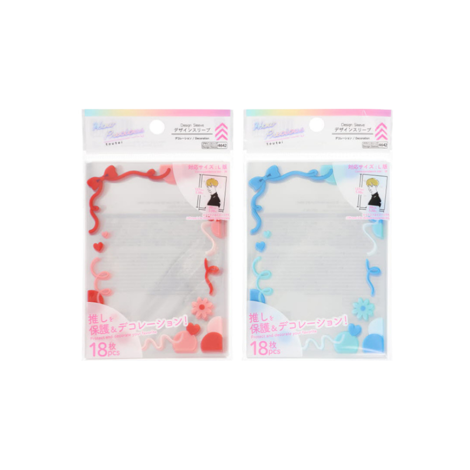 Design Sleeve D Decoration Red/Blue