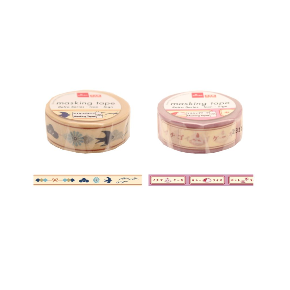 Masking Tape Retro Series Icon Sign