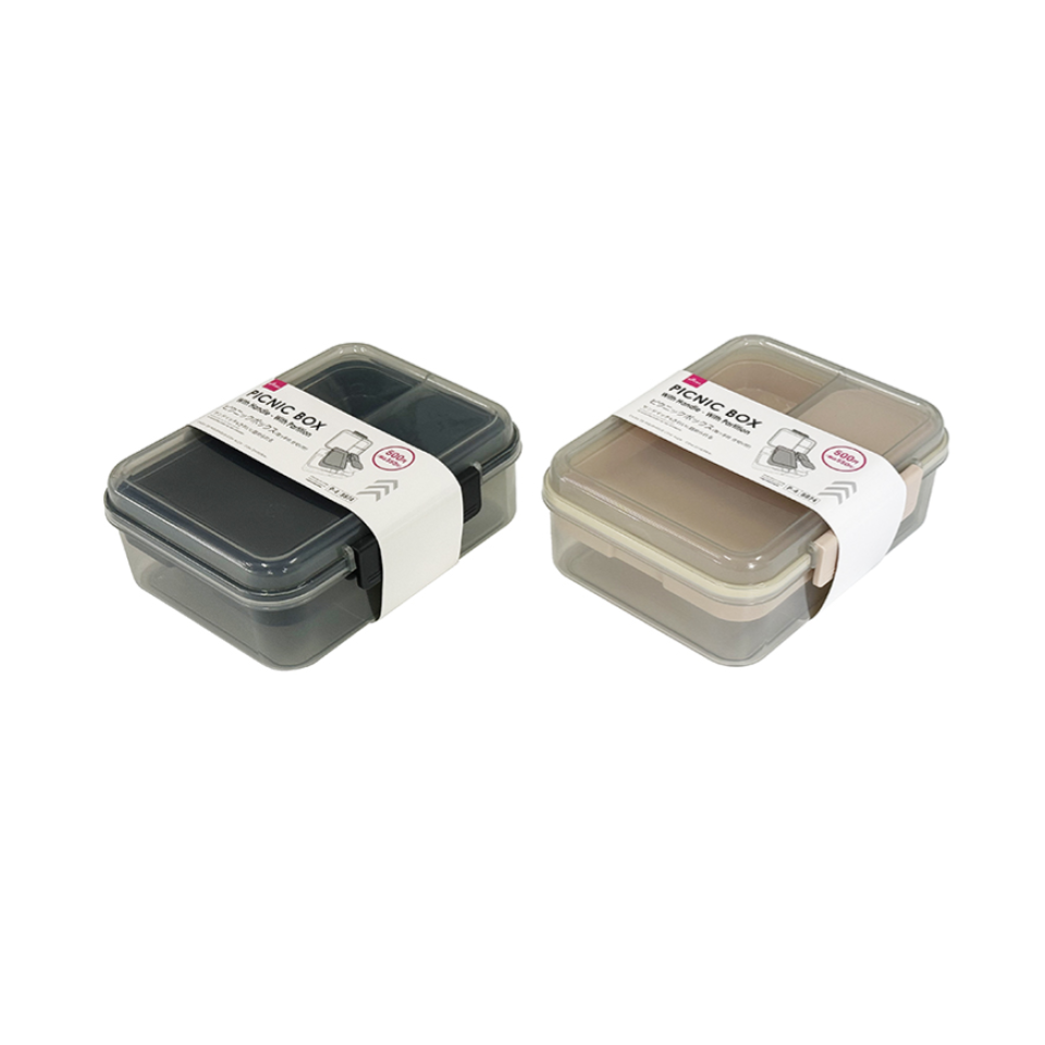 Picnic Box with Handle and Partition