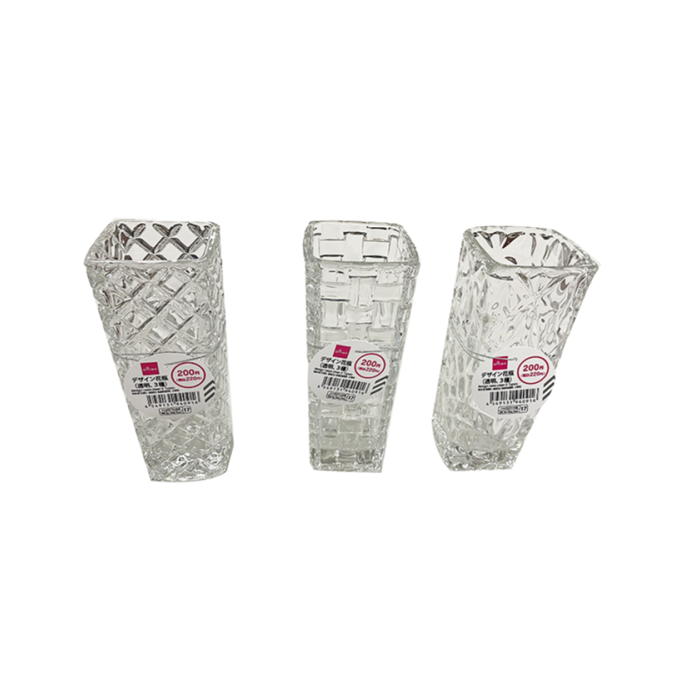 Designer Vase Transparent