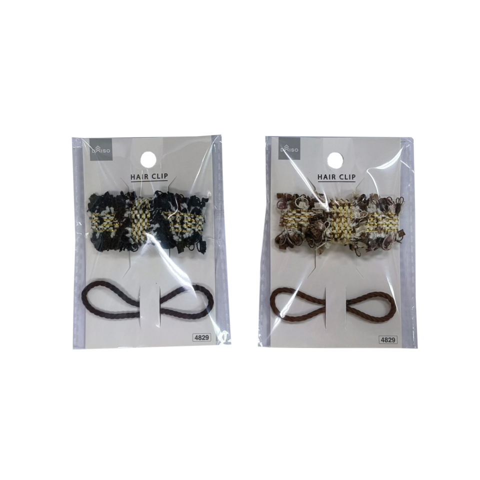 Tweed Style Hair Clip