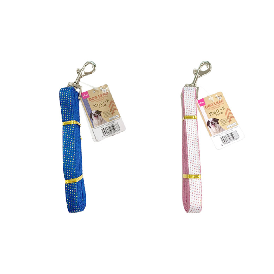 Dog Leash for Medium Sized Dogs Dot Pattern