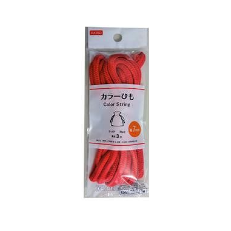 Color String Red 7mm x 3m