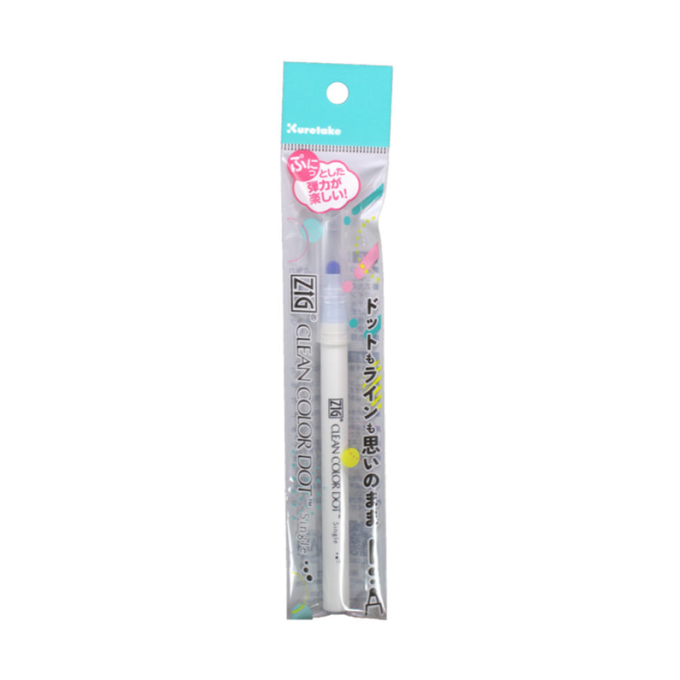 ZIG Clean Color Dot Single Cellophane Powder Blue