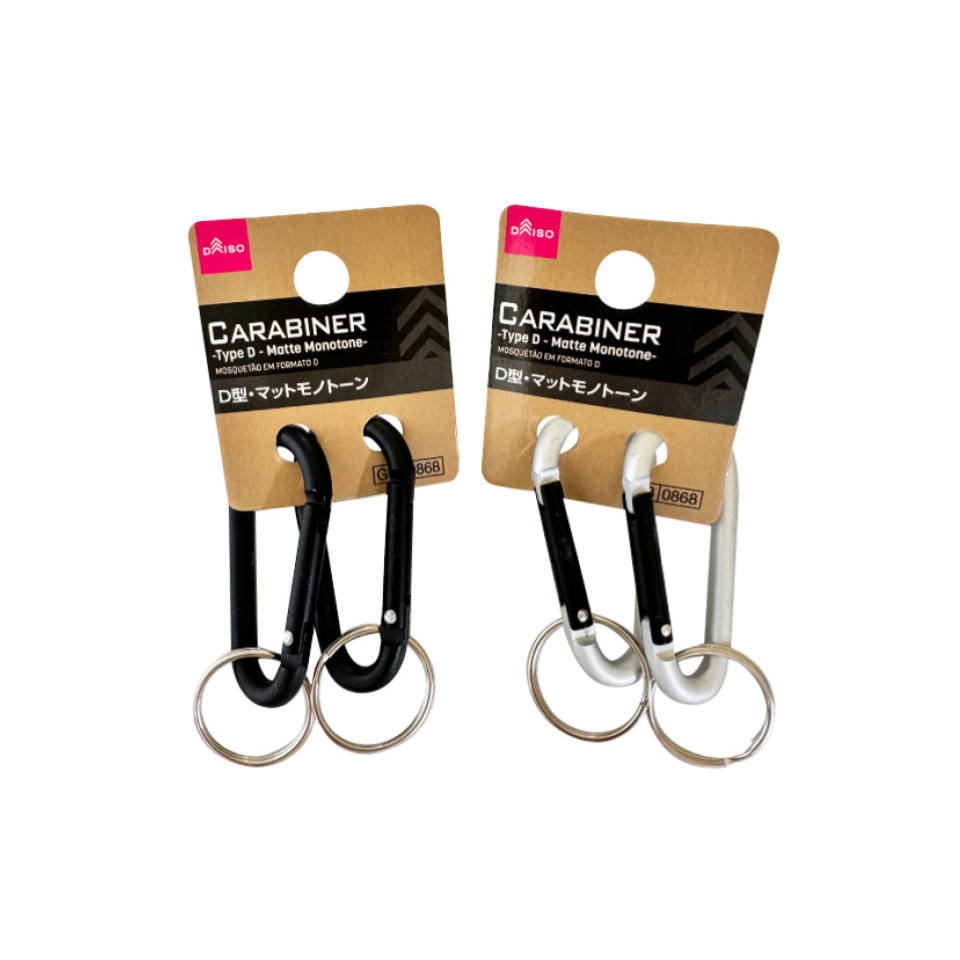 Carabiner Type D Matte Monotone