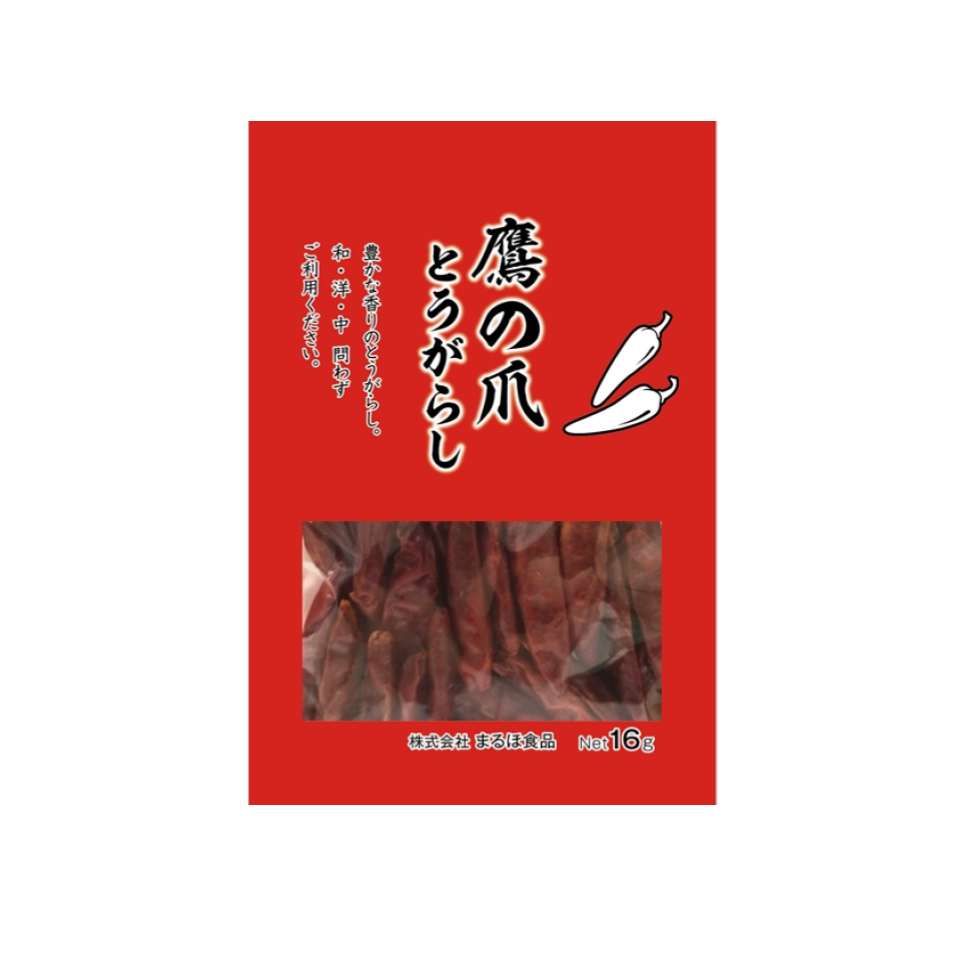 Maruho Foods Takanotsume Chili Pepper 16g