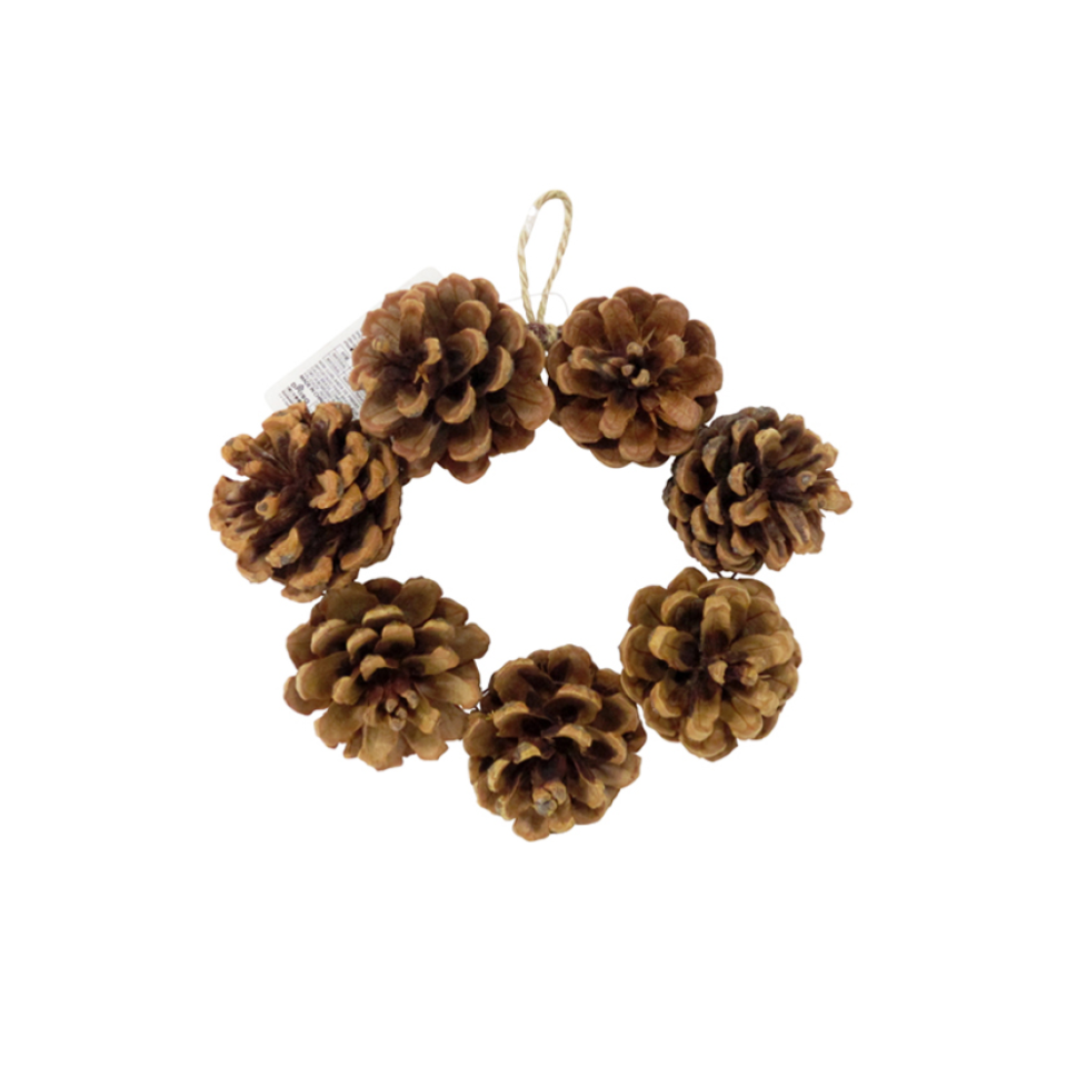 Mini Pinecone Wreath