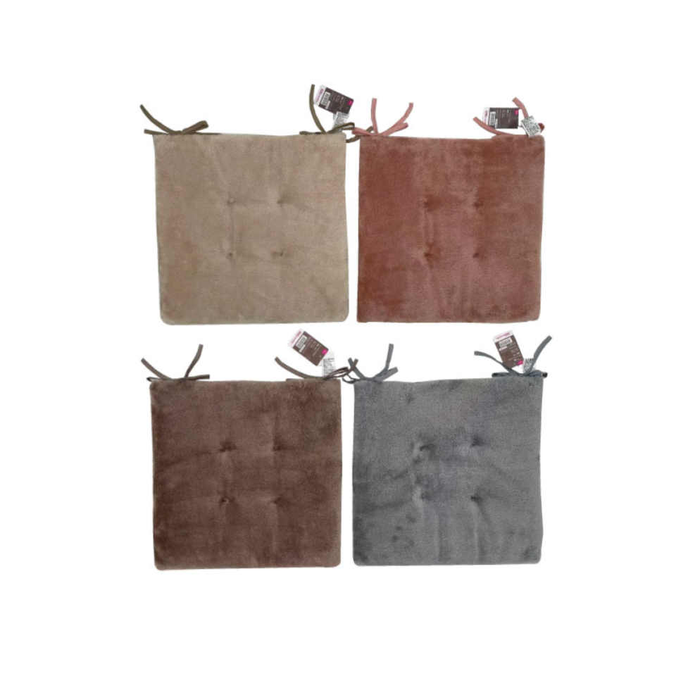 Seat Cushion Plain Fluffy