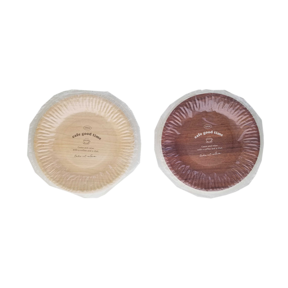 Paper Plates Cafe Round