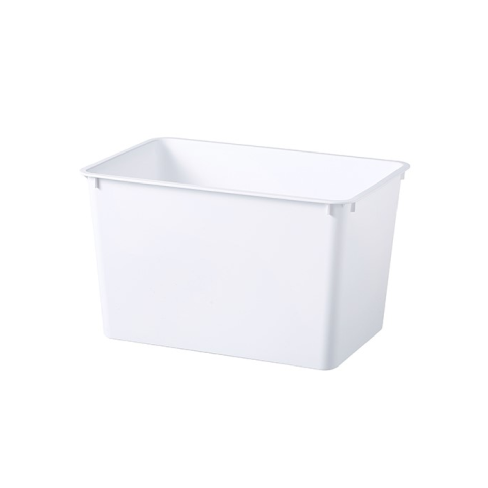 Square Storage Box White 37cm x 25cm x 22cm