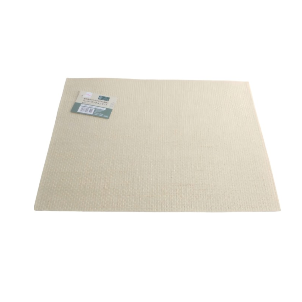 FSC Paper Place Mat Rectangular Beige