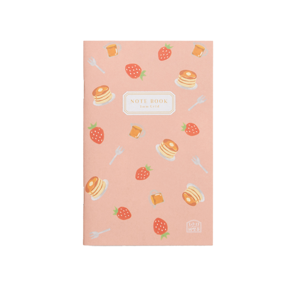 Notebook B7 Grid 3mm Pancake