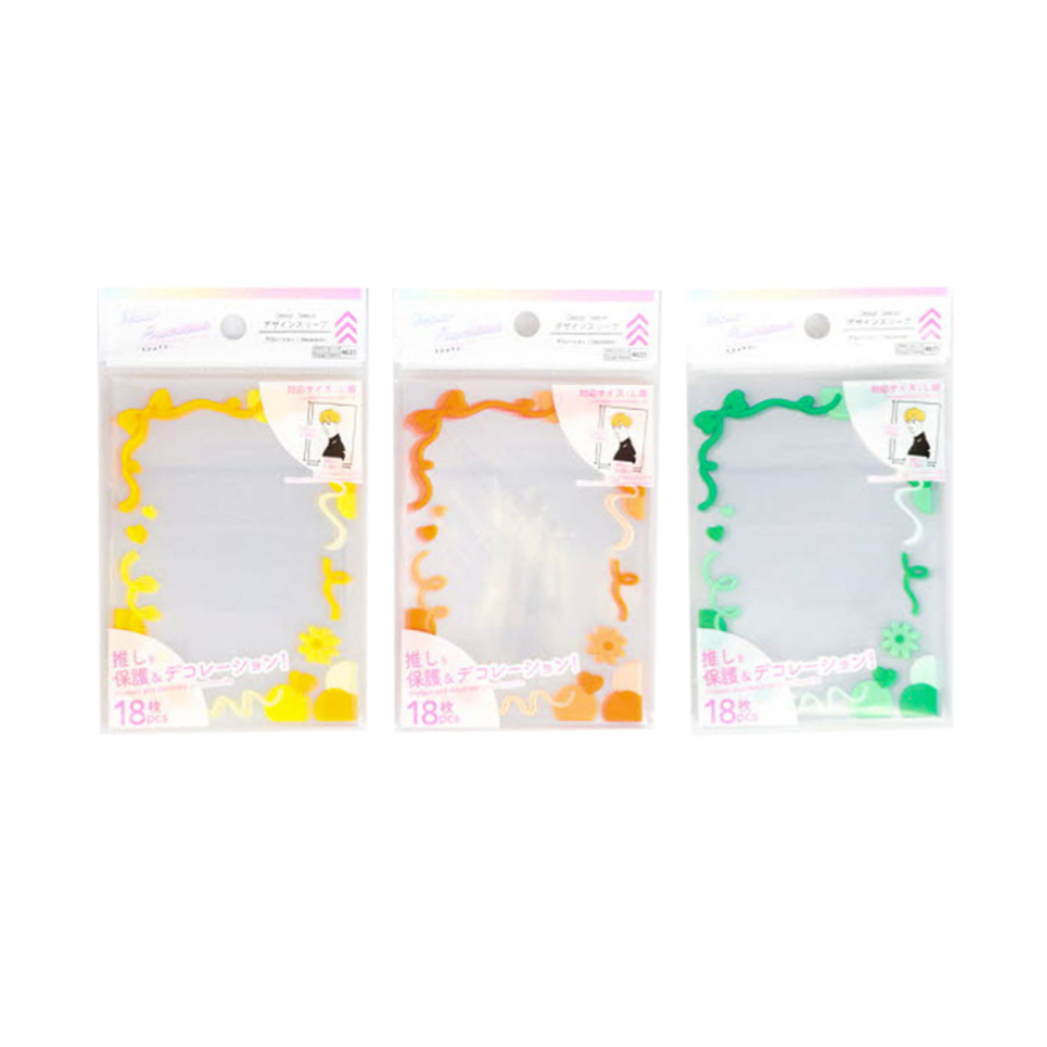 Design Sleeve D Decoration Yellow/Orange/Green