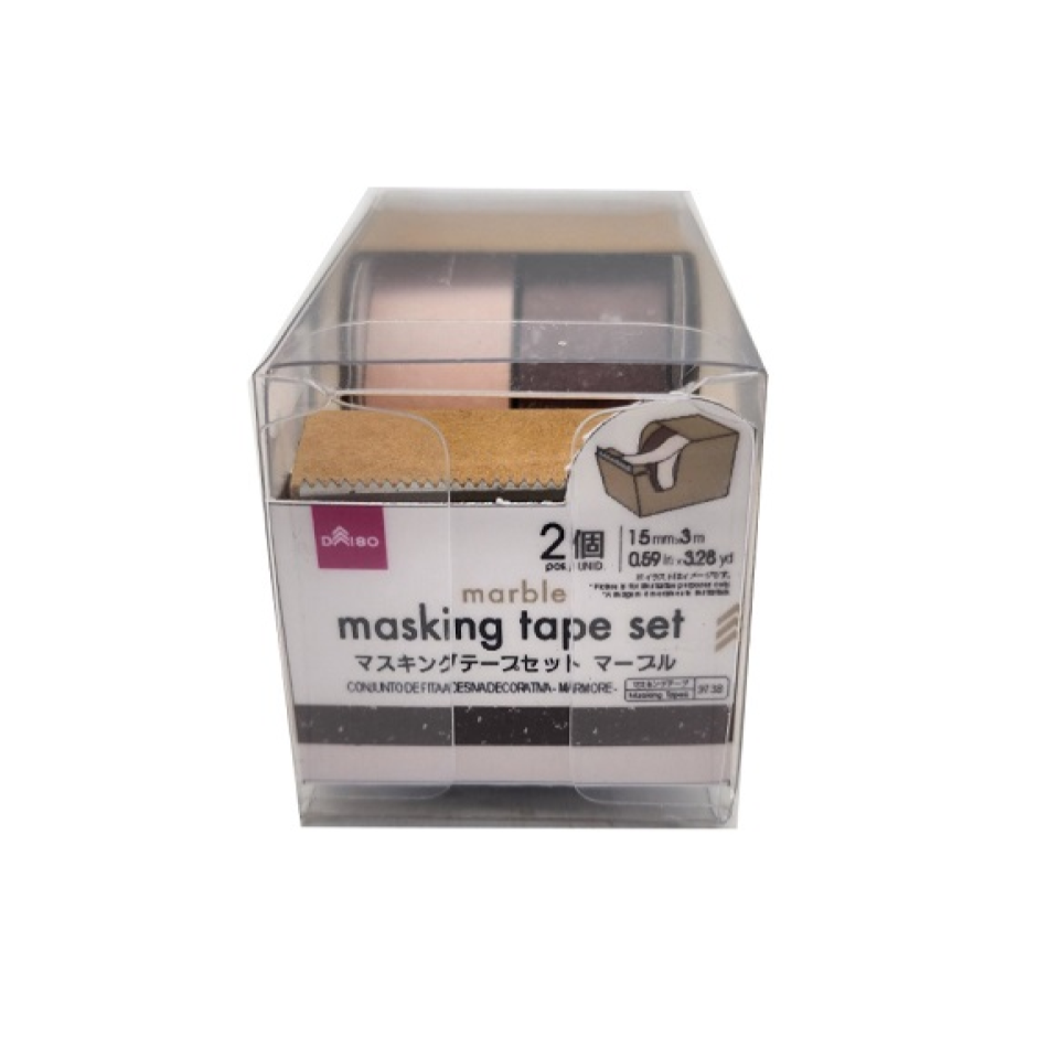 Masking Tape Set Marble 15mm x 3m