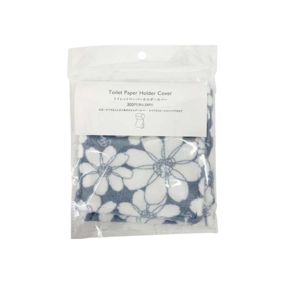 Toilet Paper Holder Cover Daisy Line Drawing