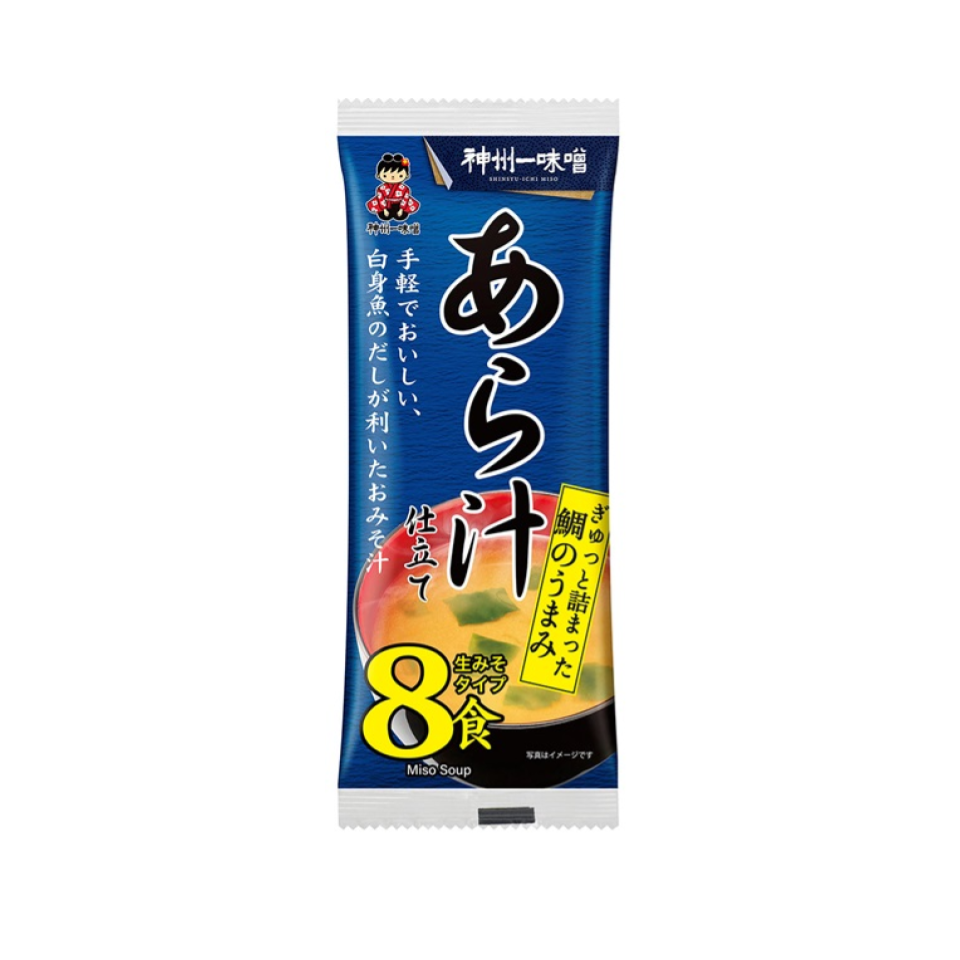 Shinshuichi Miso Instant Fresh Miso Soup Fish Broth Style