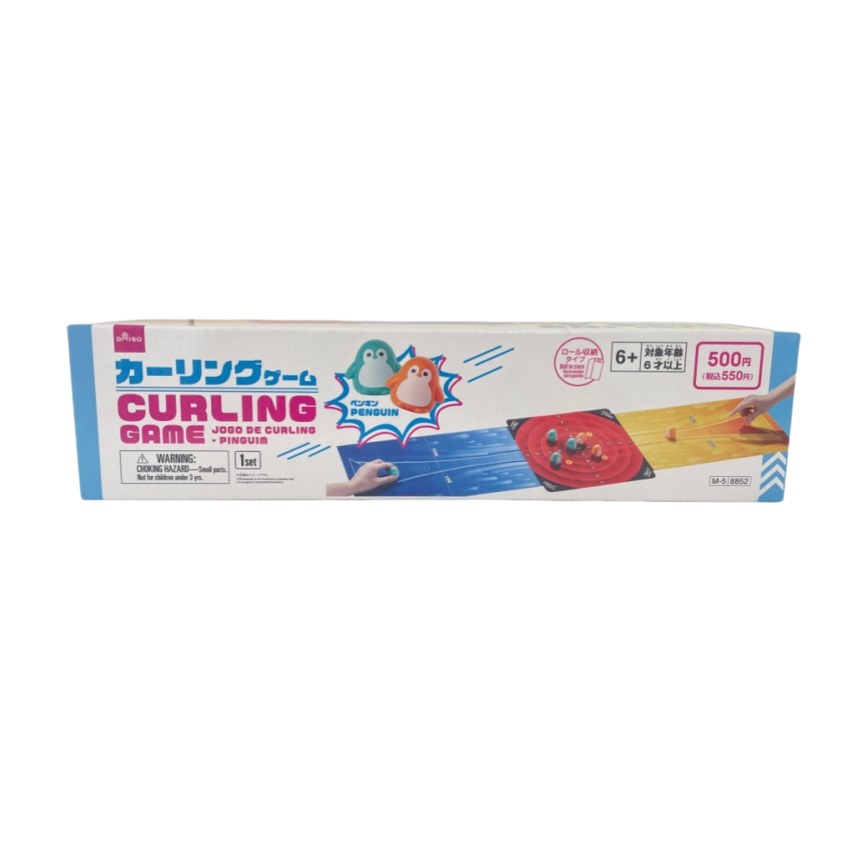 Curling Game Penguin