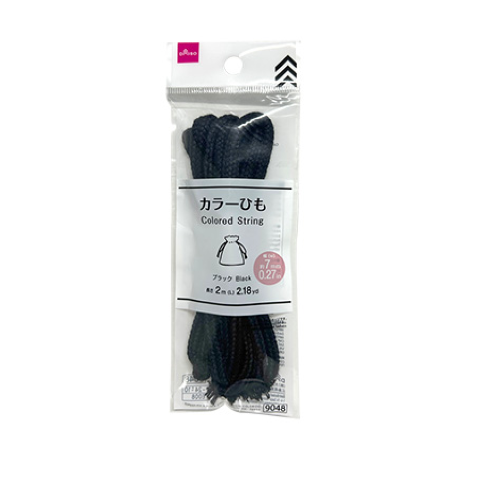 Colored String Black