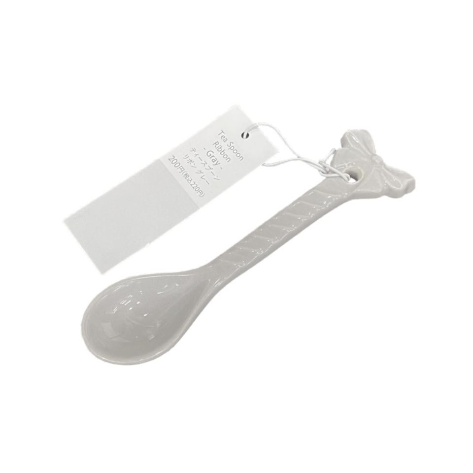 Tea Spoon Ribbon Grey 11.5cm