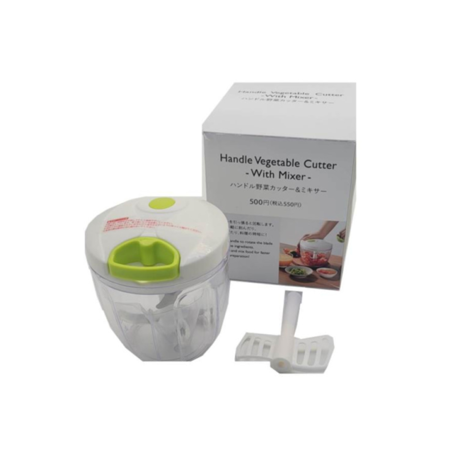 Handle Vegetable Cutter with Mixer