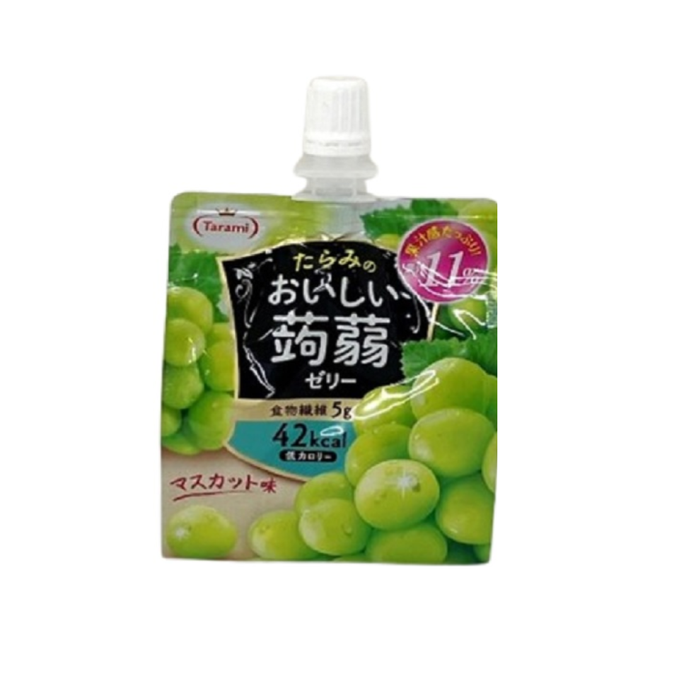 Tarami Delicious  Konjac Jelly Muscat Flavor 150g