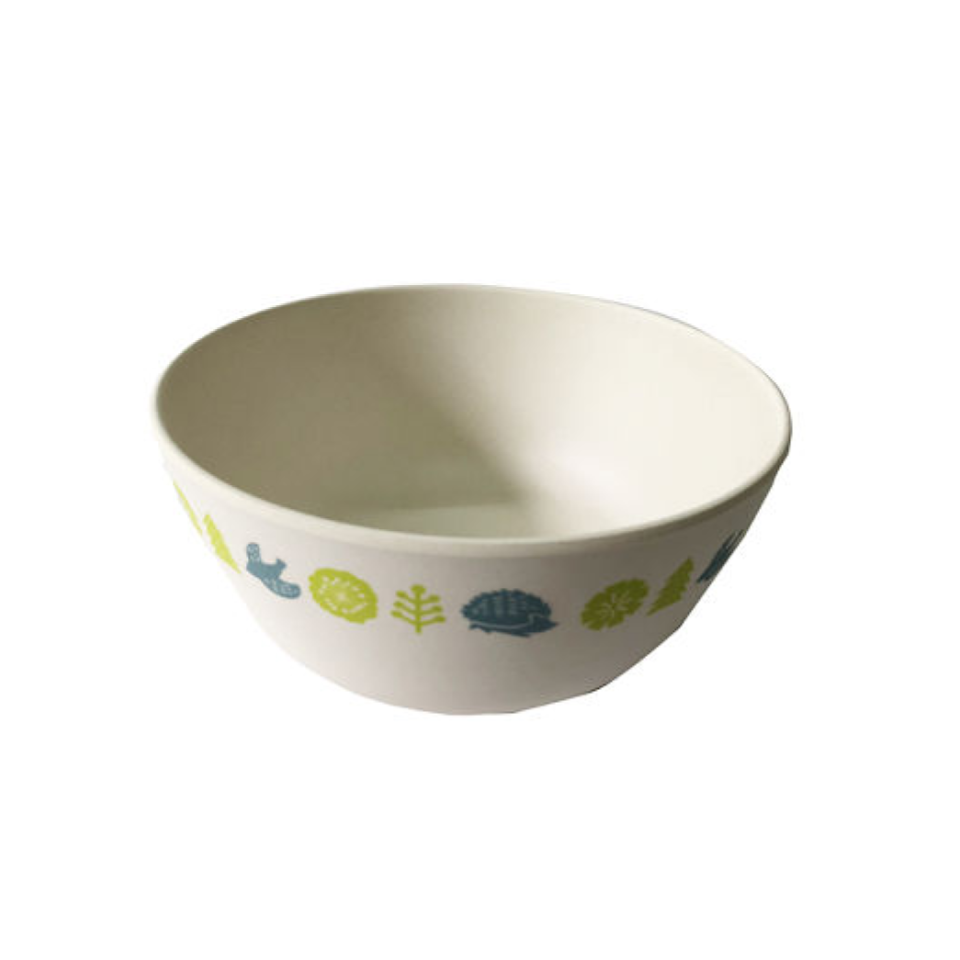 Bamboo Bowl Nordic Pattern