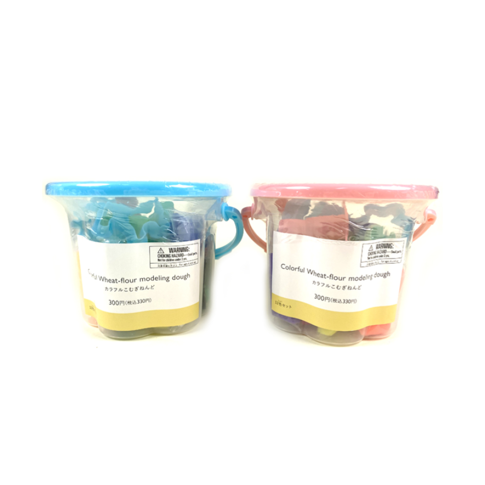 Colorful Wheat Flour Modeling Dough Play Set