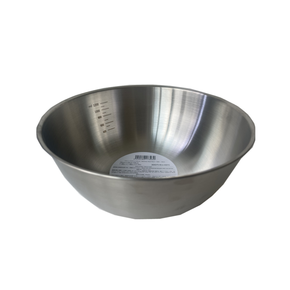 Stainless Steel Bowl 19cm